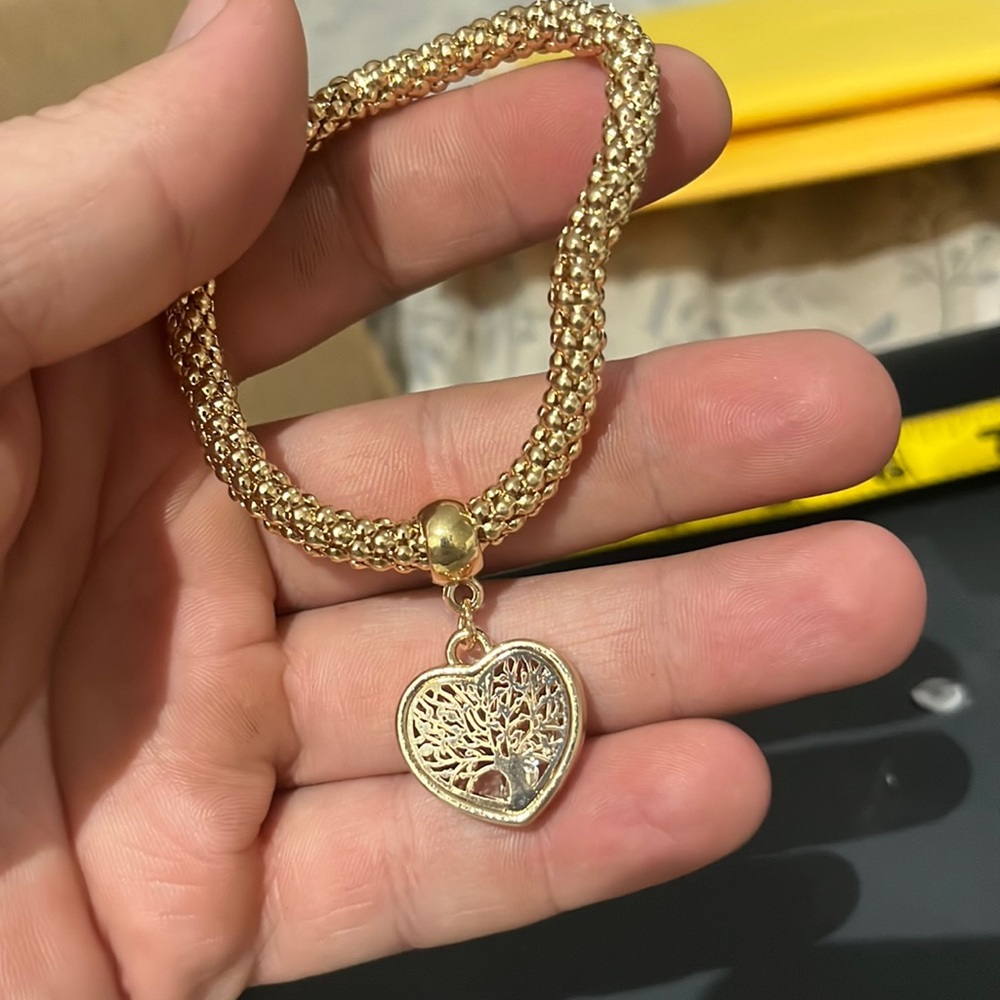 Women’s tree of life stretch bracelet